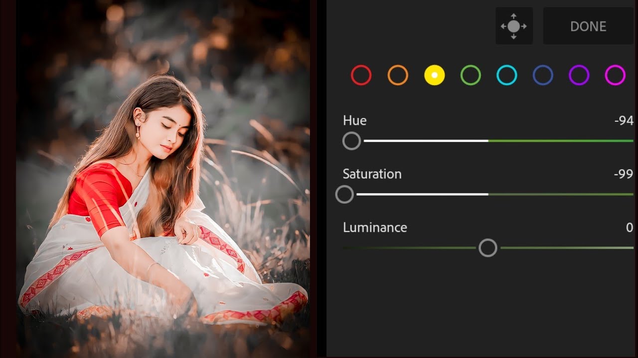Lightroom mobile Dark anb silver tone photo 