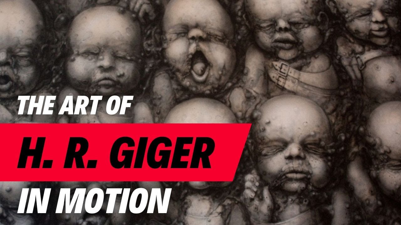 H. R. GIGER Art in MOTION - Dreams and Nightmares from the human to the AI (unsettling video)