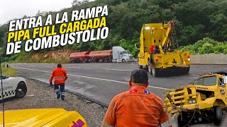 La Continuación. ENTRA A LA RAMPA PIPA FULL CARGADA DE COMBUSTOLIO !!! by Gruas Grisa MX 155,953 views 6 months ago 50 minutes