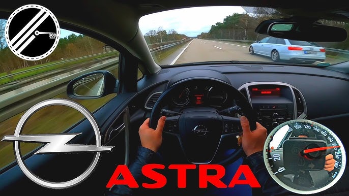 Opel Astra J 1.6Turbo 180HP  POV Test Drive (60FPS) 