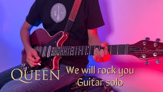 Queen - We Will Rock You - Ending Guitar Solo