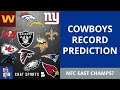 Dallas Cowboys 2021 Record Prediction And Schedule Breakdown