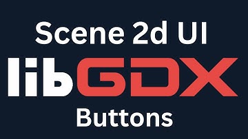 Java Game Development (Libgdx) Scene 2d UI Buttons