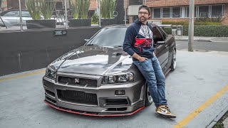 Este es uno de los pocos NISSAN SKYLINE GTR R34 VSPEC II que hay en Latinoamérica