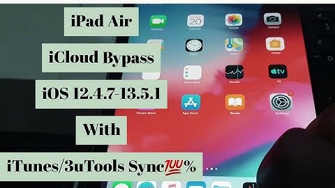 iCloud Bypass on iPad Air iOS 12.4.7-13.5.1 using Windows 32/64 bit