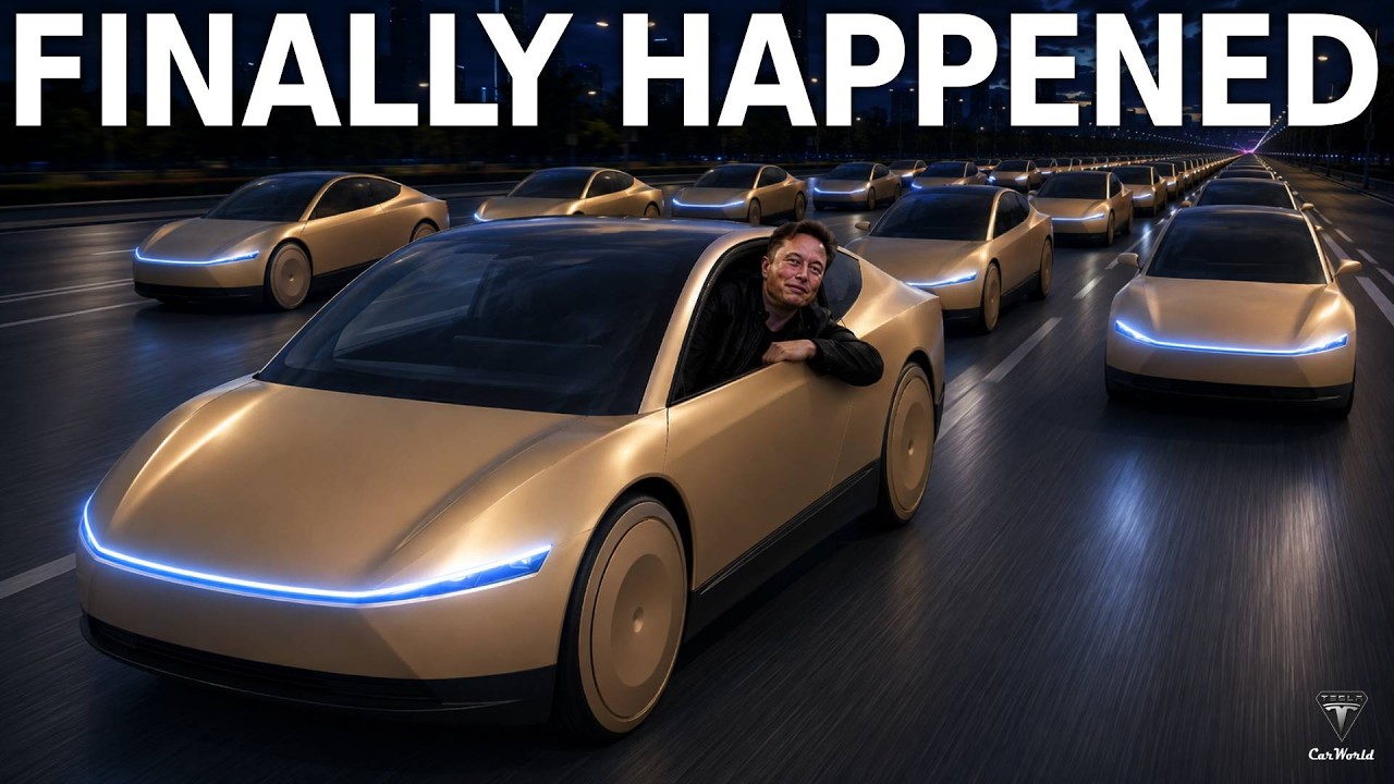 Elon Musk Unveils New Specs for Cybercab Ahead of Next Week’s Event! – Video