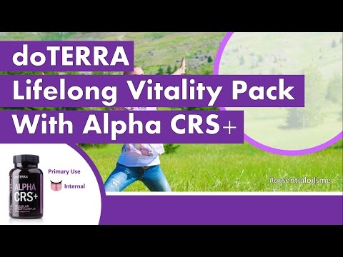 doTERRA Lifelong Vitality Pack With Alpha CRS+