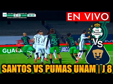 🔴⚽VER EN VIVO | SANTOS VS PUMAS CLAUSURA 2022 | J8 TRANSMISION PARTIDO  COMPLETO LIGA MX - YouTube