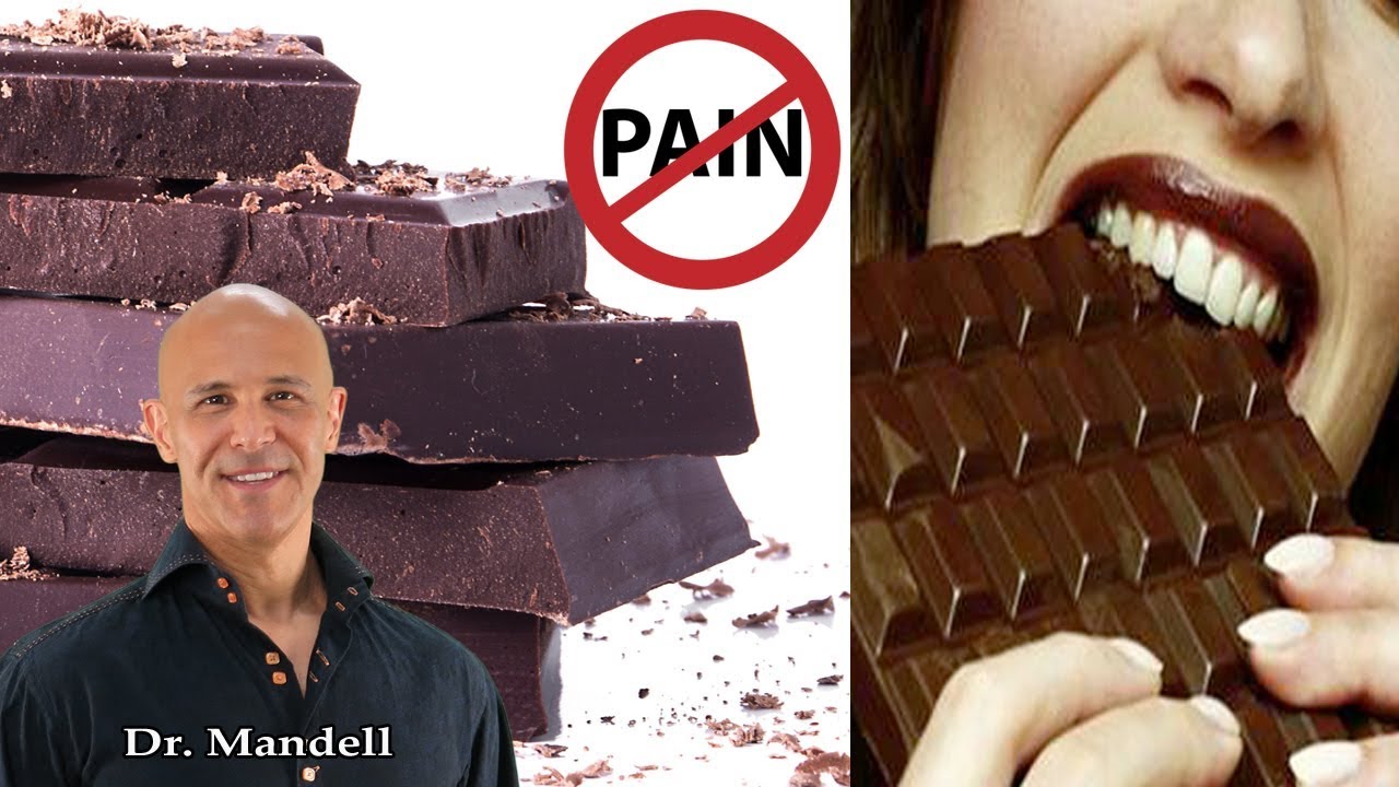 Eat Dark Chocolate for Pain Relief... Not Painkillers!  (Let Food Be Thy Medicine) - Dr Mandell, DC
