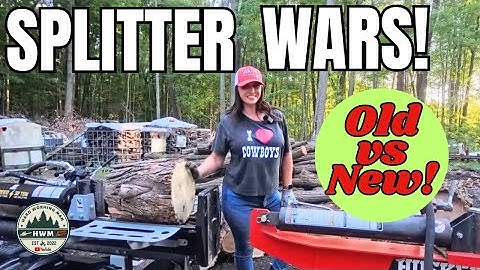 Which Box Store Log Splitter Wins, Huskee vs Hyper Split 32 Ton?