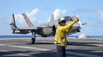 Aircraft Carrier OPS F-35C Lightning II