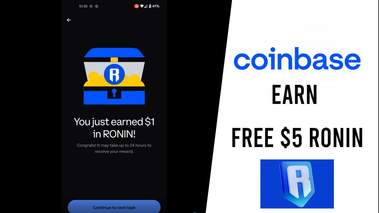Earn Free $5 Ronin Blockchain Crypto | RON Coinbase Quiz Answers