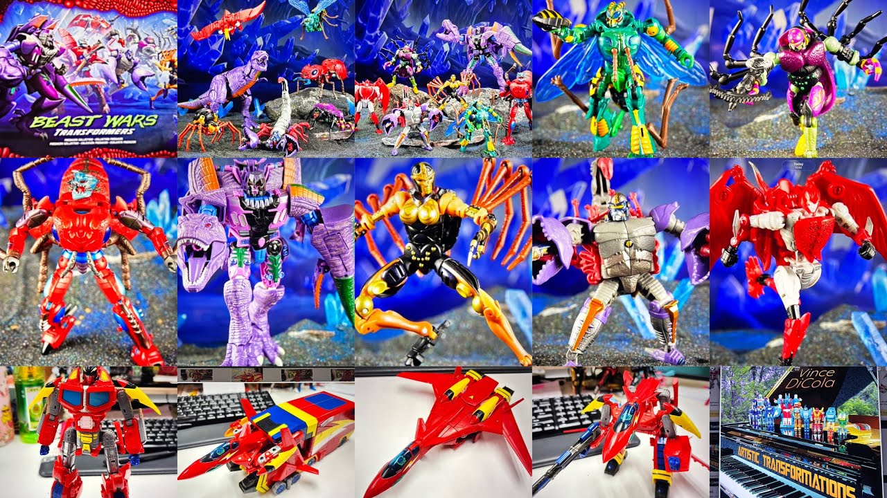 トランスフォーマー ビーストウォーズ　ビーストコレクション　全10種　合計44体 YouTube