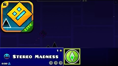 Practice Mode, Stereo Madness - Geometry Dash Lite 2.2.14 (04.04.2024)