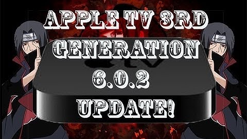 6.0.2 Update for the Apple TV 3rd Generation!