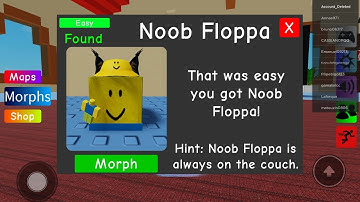 find the floppa morphs how to get noob floppa