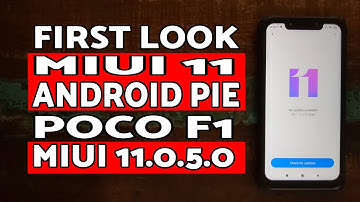 First Look MIUI 11 Stable Poco F1| Poco F1 MIUI 11.0.5.0 Stable