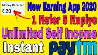 New Refer And Earn App 2020 ! New Self Earning App 2020 ! Qureka Lite App Payment Proof !