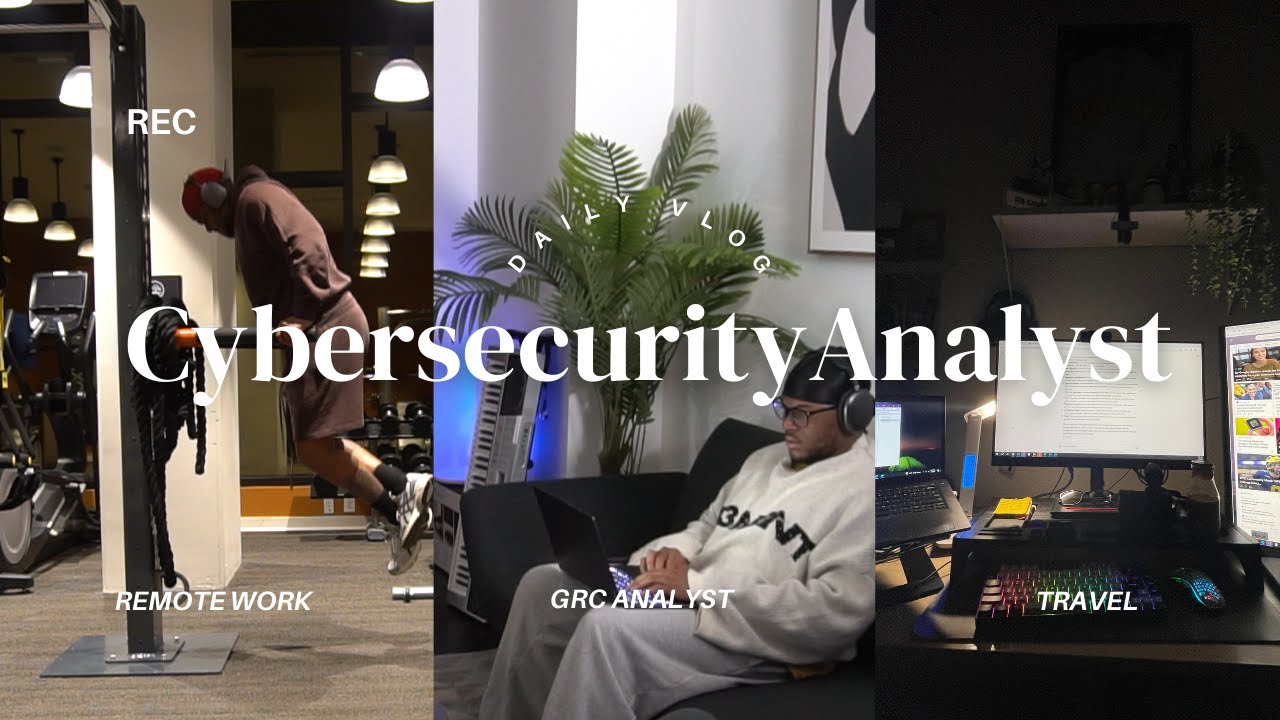 Day in the Life of a Cyber Security Analyst and Graduate Student Vlog ...