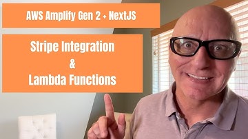 Getting Started with AWS Amplify Gen 2 NextJS Part 4: Stripe Integration & Lambda Functions