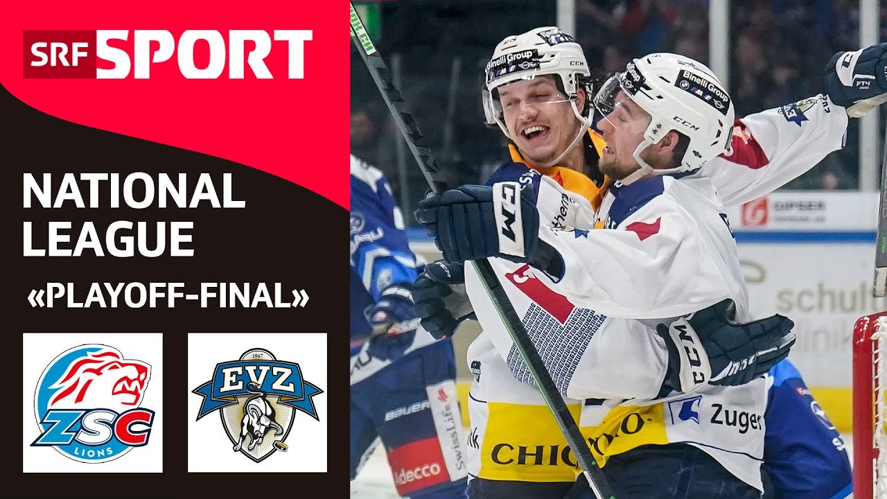 ZSC Lions - EV Zug Highlights - «Playoff-Final» Eishockey National League - Spiel 4