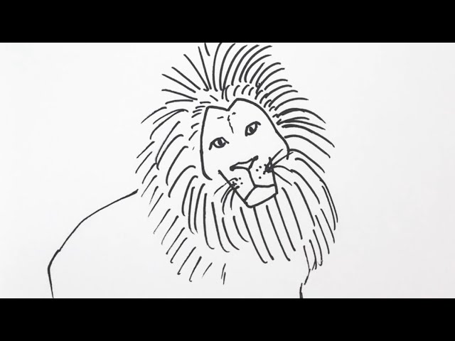 最も選択された ライオン イラスト 描き 方 最高の壁紙のアイデアihd