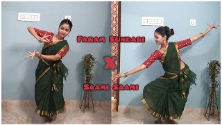 Param Sundari X Saami Saami || Semi Classical || Aishee Saha #youtube #aisheesaha #dancecover #video