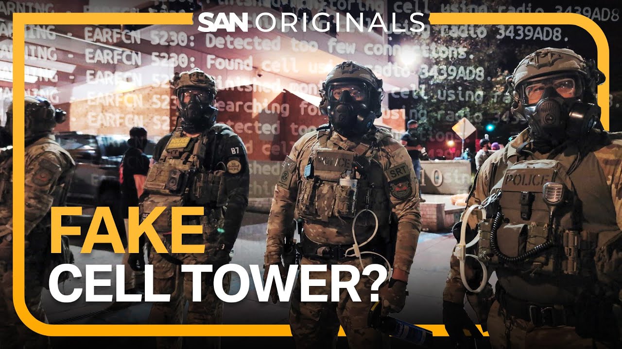 Эксклюзив: поддельная вышка сотовой связи, вероятно, следила за протестующими в здании иммиграцио...