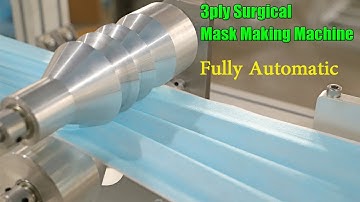 3ply Surgical Mask Making Machine Production Line