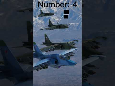 Top 5 Most Beautiful Modern Soviet Aircraft in Warthunder #shorts #warthunder