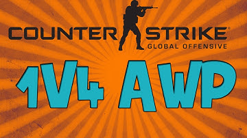 CS:GO - 1V4 AWP CLUTCH!