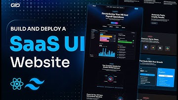 Build and Deploy a SaaS App using React and TailwindCSS