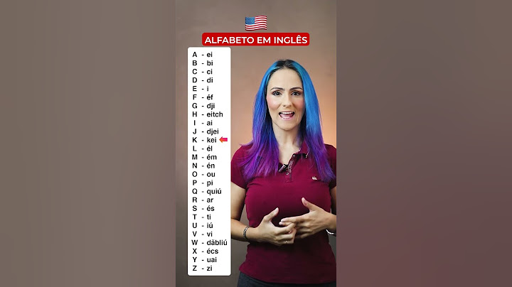 ALFABETO em INGLÊS  │ ABC... Estude comigo!