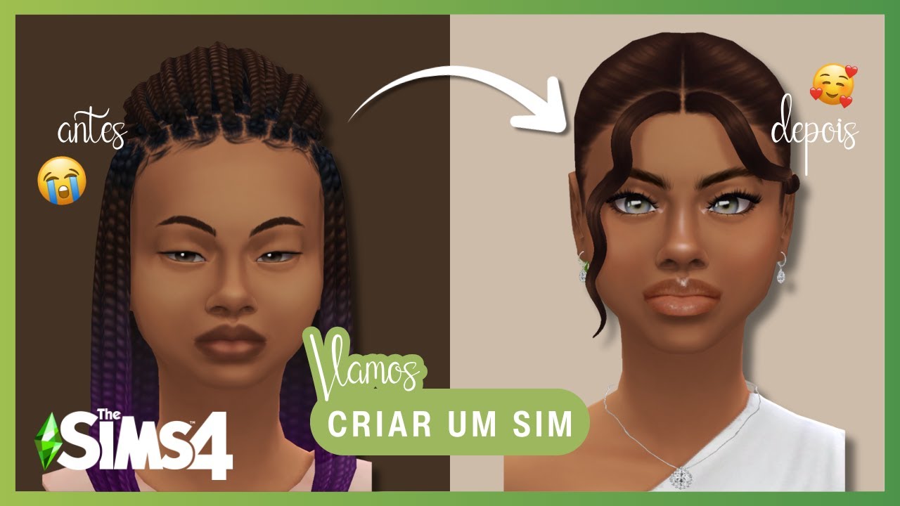 Criando um Sim Incrível no The Sims 4 | Speed CAS - YouTube
