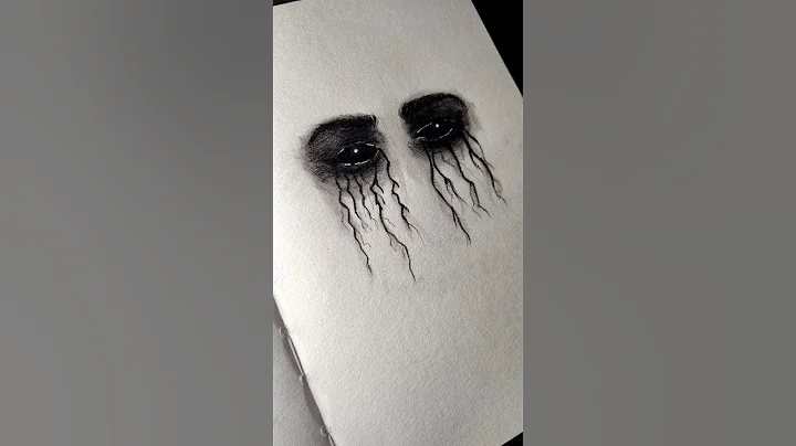 Easy way to draw eyes #shorts #art #eyes #trend #RvDoodles