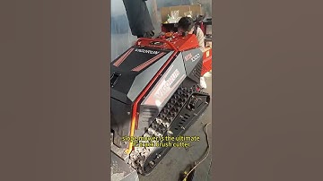 Vigorun remote controlled crawler tool transporter made by Vigorun Tech #rasenmäher