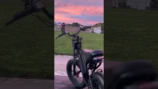 #electricbicycle #cycling #automobile #ebike #sunset #viral #fyp #fypシ #popular #bicycle #bikelife