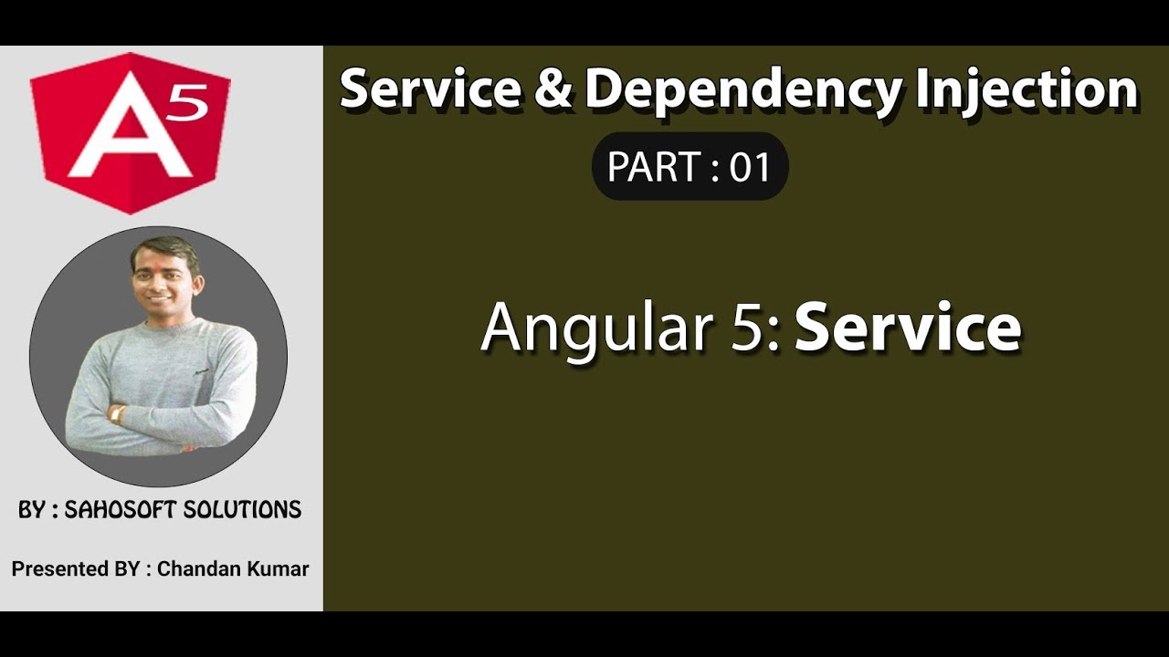 Part 1- Service & Dependency Injection - Service | Angular Service ...