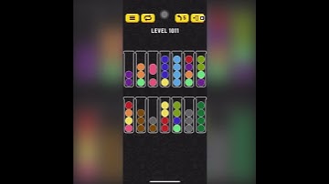 Ball Sort Level 1011