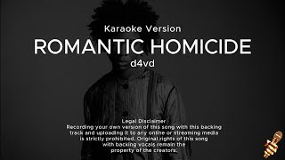 Download lagu D4vd - Romantic Homicide (Karaoke Version)