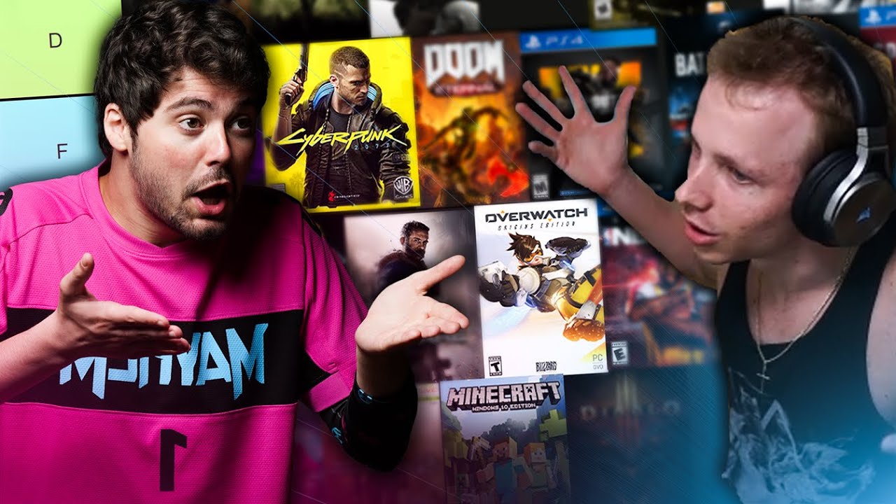 OVERWATCH VS OTHER GAMES Tier List with Jay3 and Samito