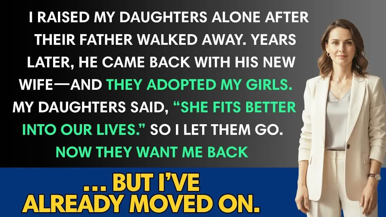 I Raised My Daughters Alone After Their Father Walked Away  Years Later, He