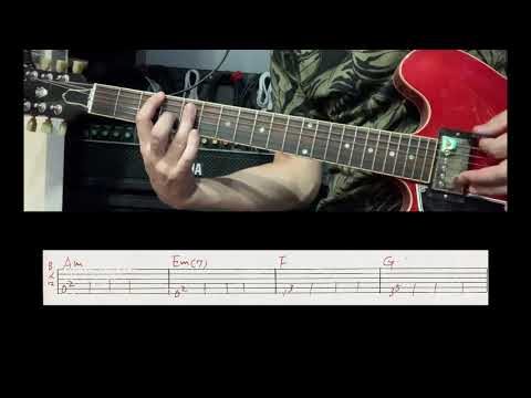 あいみょんマリーゴールド 一音下げ　ギター パワーコード