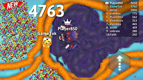 Snake io New Event Boss Top 01 Snake The Map Epic Snakeio Gameplay Snake Game