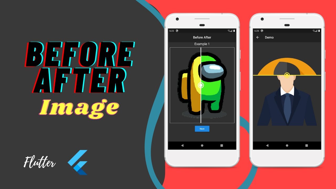 Flutter Before After Image Package Example
