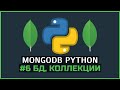 MongoDB Python | #6 Работа с базой данных и коллекциями | PyMongo