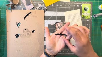 #50stackchallenge6 Hosted by Amy @craftycat - prompts 43 Newspaper & 44 Abstract