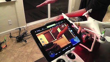 Phantom 3 Pro video latency (lag) test with Galaxy Tab S2