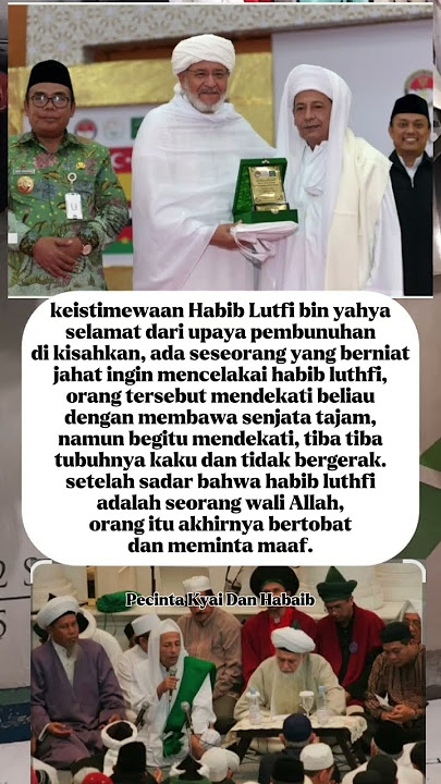 keistimewaan habib luthfi bin yahya.                           #sorotan