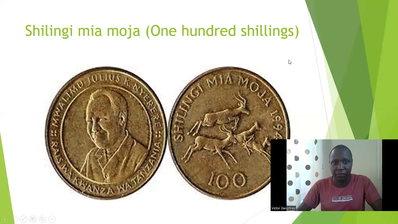 Tanzanian currency in Kiswahili  Sarafu ya Tanzania